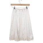 Vintage Warners Floral Fantasies Slip Skirt Sz M White Size M Photo 3