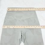 Gymshark  Elevate Geometric Print Cycling Gym Shorts Taupe Tan Medium Photo 6