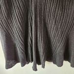 Eileen Fisher Sleeveless 100% Linen Black Cardigan Vest Open Front Knit Size XS Photo 4