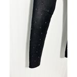 DL1961 Kershaw Emma Low Rise Skinny Ankle Jeans Rhinestones Bling Black Size 23 Photo 4