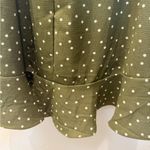Forever 21 Green Polka Dot Wrap Dress Photo 5