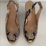 Stuart Weitzman  peep toe sandals shoes size 8.5 M RARE HTF GORGEOUS Designer Photo 8