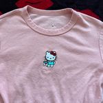 Hello kitty pink coral ties crop top S Photo 1