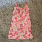Oscar de la Renta  Pink Floral Dress/robe Photo 1