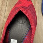 Rothy's The Point Flats Slip On Pointed Toe Retired Red Camo Knit Women Size 7 US Photo 6