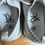 OTBT Speed Sneakers Mist Womens Size 9 Gray Suede Knit Lace Up Low Top NEW Photo 1