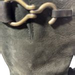 Cole Haan Nike Air Tantivy Biker Boot Brass Hardware Nubuck Leather Sz 9B Photo 4