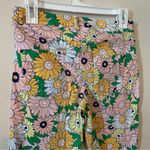 Modcloth Exuberant Intrigue Skinny Pants Retro Daisy Flower Floral Photo 5