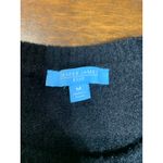 Draper James  Classy Preppy Academia Pullover Sweater Women Medium Black Neutral Photo 1