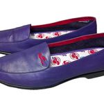 Vintage Grasshoppers by Keds Red Hat Society Limited Ed Purple Leather Sz 8.5 Photo 1