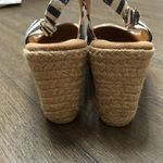 G.H. Bass Women's Emilie Navy/White Stripe Espadrilles Rope Wedge closed toe 11 Black Photo 2