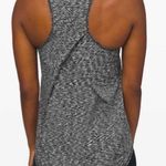 Lululemon Essential Tank Pleated Spaced Out Space Dye Black White Workout Tank Photo 1