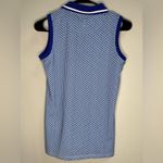 Ralph Lauren NEW RLX Airflow Sleeveless Golf Polo Women’s XS Blue Geo Photo 6