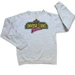 Vintage 90s Tultex Universal Studios Florida Distressed Gray Crewneck Sweatshirt Photo 0