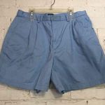 Dockers  Recode Women's 12 Light Blue 100% Cotton Bermuda Pleated Chino Shorts Photo 0