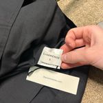 Commense Women’s Small Black Shirred Knotted Cami Short Dress Photo 5