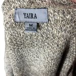 Yaira Open Cardigan Sweater Vest Womens Size Medium‎ Tan Photo 8