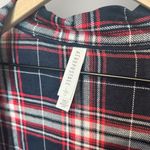 Aeropostale Large Red & Black Plaid Flannel Cardigan Photo 3