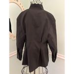Rebecca Minkoff 6 Black Amber Black Wrap Jacket Blazer Small Collared Photo 1