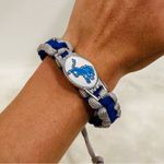 NFL Detroit lions friendship tie up bracelet! Photo 1