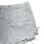 Free People White Distressed Makai Shorts | U.S. Woman’s 29 Photo 3