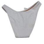 J.Crew New White Textured Cheeky Bikini Swim Bathing Suit Bottom Size Medium Photo 7