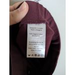 SAINT + SOFIA Maroon Red Apartment Pant Straight Leg Pull Photo 3