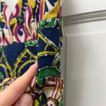 Aryeh  100% Cotton Vibrant Patterned Boho Beaded Babydoll Tank Top - Size Small Photo 10