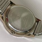 Decree  ladies quartz watch 35mm pink rhinestones floral stretch band running Photo 5