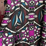 1. State Women’s  Geometric all over print long sleeve mini dress Photo 5