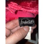 Pink & Black Fredricks of Hollywood M Lace Floral Corset Top Size M Photo 8