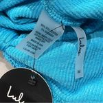 NEW Lulu’s Teal Blue Bless Your Sol Bikini Top Size M Photo 7