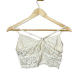 Aerie Women’s Lace Strappy Bralette in Ivory Size M Photo 5