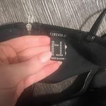 Leather Crop Top Black Size M Photo 4