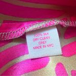 Alice & Trixie  Abstract Print Long Maxi Strap-less Silk Dress Size Small Photo 6