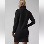 Athleta  Cozy Karma Funnel Neck Dress Small NWOT Black Photo 7