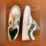 Vince Women’s Leather & Suede Low-Top Sneakers | Green & White Retro 8.5 Photo 1