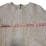 Madewell Palisade Cable Knit Back Zipper Merino Wool Sweater Photo 6