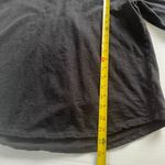 Habitat  Oversized Sz S Black Pleated Flared Sleeve Shirt Blouse Stretch Casual Photo 6