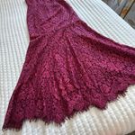 NBD Brielle Raspberry & Magenta Pink Flared Base Midi Dress Sz XS Extra Small Photo 14