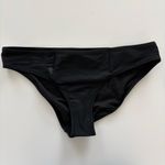 J.Crew NWT  Hipster Full-coverage Bikini Bottom Swim Black Photo 1