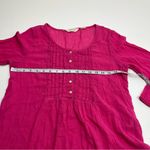 Denim & Supply Ralph Lauren Ralph Lauren Denim & Supply Women's Pink Blouse Popover Top Bohemian *TINY FLAW Photo 4