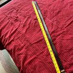 Talbots  Black Leather Belt with Gold Buckle. Size Small. Photo 3