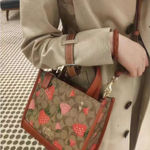Coach Dempsey Tote 22 In Signature Canvas With Wild Strawberry Print CH324 Photo 5