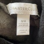 Charter Club  zebra stripe cape sweater Photo 5