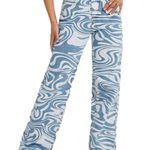 SheIn Blue And White Jeans Photo 0