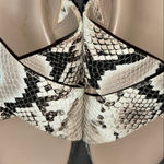 Vince Camuto Cream and Black Slide Sandals Photo 7