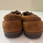 Grasshoppers Suede Tassel Comfort Flat Loafers Brown Size 11 Photo 2