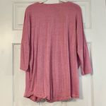 Philosophy Pink Three Quarters Blouse Large Photo 1