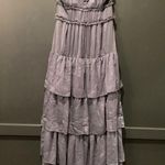 Likely  revolve Athena Maxi tier ruffle shimmer Dress nwt size 2 night sh… Photo 1